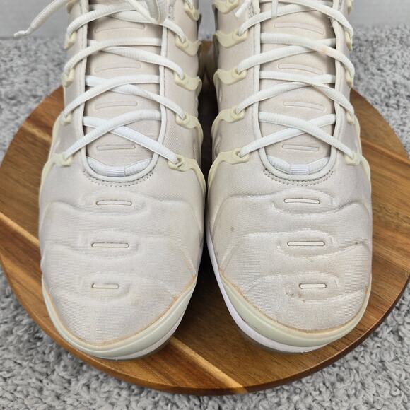 Nike Mens 12 Air Vapormax Plus White Athletic Daily Casual Sneaker 924453-100 - Picture 6 of 12